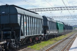 Aluminum and grain shipped to Armenia through transit via Azerbaijan-PHOTO 