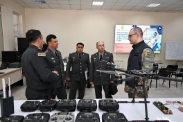 Delegation from Uzbekistan visits National Defense University