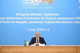 Organizing Committee holds meeting ahead of WUF13 in Baku