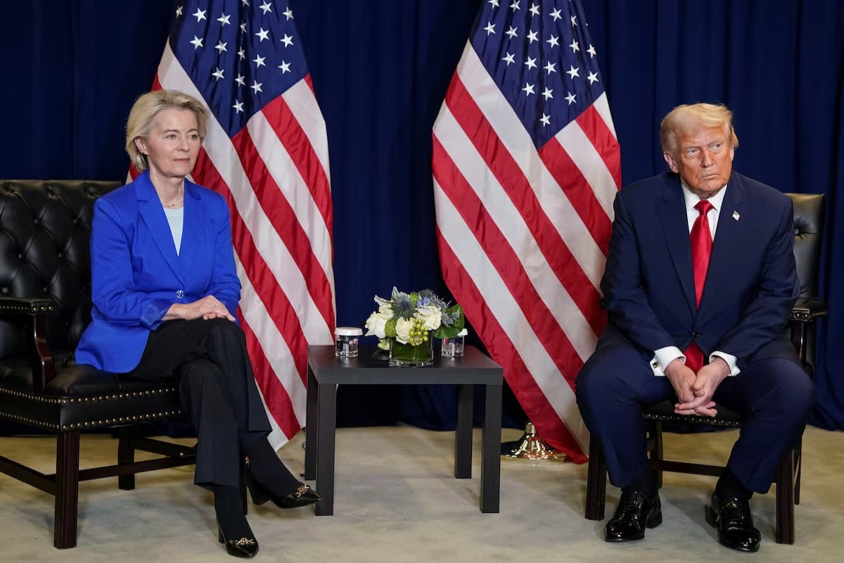 Trump says giving EU until July 4 to fulfill trade deal or will raise tariffs