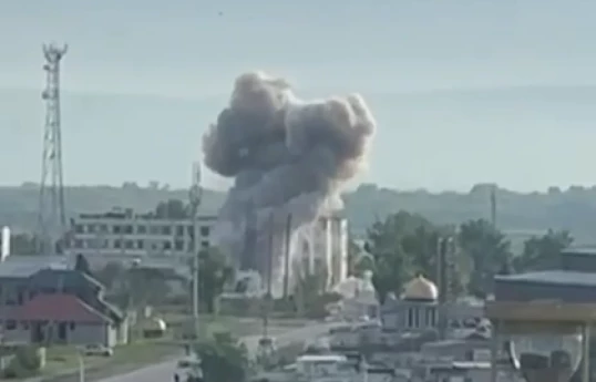 Ukrainian army strikes military units in Grozny with UAVs -VIDEO 