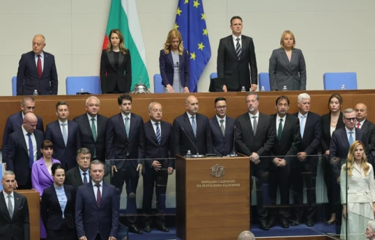 Bulgaria’s parliament approves new government led by former President Rumen Radev