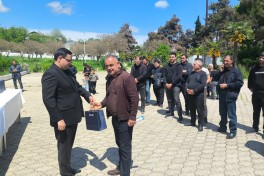 Families receive house keys as new relocation convoy reaches Khojavand - PHOTO 