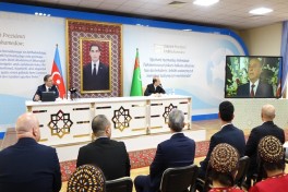 Event dedicated to the 103rd Anniversary of Heydar Aliyev’s birth held in Turkmenistan