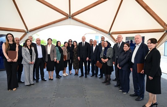 President Ilham Aliyev and First Lady Mehriban Aliyeva visited Jabrayil district-UPDATED -PHOTO 