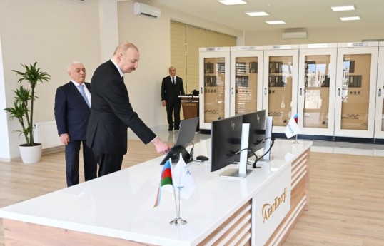 "Shafag" substation inaugurated in Soltanli village, Jabrayil district-UPDATED 