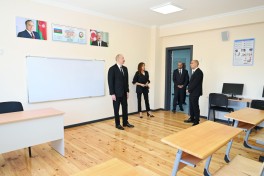 President Ilham Aliyev and First Lady Mehriban Aliyeva visited Jabrayil district-UPDATED -PHOTO 