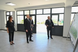 President Ilham Aliyev and First Lady Mehriban Aliyeva visited Jabrayil district-UPDATED -PHOTO 