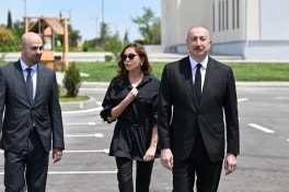 President Ilham Aliyev and First Lady Mehriban Aliyeva visited Jabrayil district-UPDATED -PHOTO 