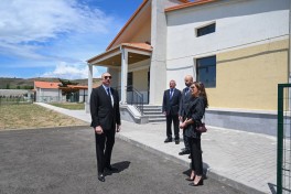 President Ilham Aliyev and First Lady Mehriban Aliyeva visited Jabrayil district-UPDATED -PHOTO 