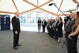 President Ilham Aliyev and First Lady Mehriban Aliyeva visited Jabrayil district-UPDATED -PHOTO 