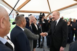 President Ilham Aliyev and First Lady Mehriban Aliyeva visited Jabrayil district-UPDATED -PHOTO 