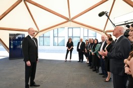 President Ilham Aliyev and First Lady Mehriban Aliyeva visited Jabrayil district-UPDATED -PHOTO 