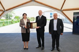 President Ilham Aliyev and First Lady Mehriban Aliyeva visited Jabrayil district-UPDATED -PHOTO 