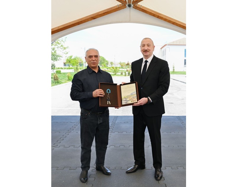 President Ilham Aliyev and First Lady Mehriban Aliyeva visited Jabrayil district-UPDATED -PHOTO 