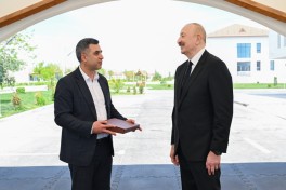 President Ilham Aliyev and First Lady Mehriban Aliyeva visited Jabrayil district-UPDATED -PHOTO 