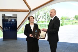 President Ilham Aliyev and First Lady Mehriban Aliyeva visited Jabrayil district-UPDATED -PHOTO 