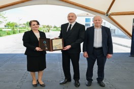 President Ilham Aliyev and First Lady Mehriban Aliyeva visited Jabrayil district-UPDATED -PHOTO 