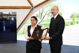 President Ilham Aliyev and First Lady Mehriban Aliyeva visited Jabrayil district-UPDATED -PHOTO 