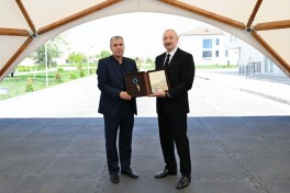 President Ilham Aliyev and First Lady Mehriban Aliyeva visited Jabrayil district-UPDATED -PHOTO 