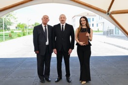 President Ilham Aliyev and First Lady Mehriban Aliyeva visited Jabrayil district-UPDATED -PHOTO 
