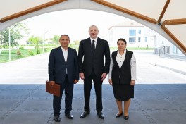 President Ilham Aliyev and First Lady Mehriban Aliyeva visited Jabrayil district-UPDATED -PHOTO 