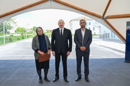 President Ilham Aliyev and First Lady Mehriban Aliyeva visited Jabrayil district-UPDATED -PHOTO 