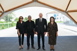 President Ilham Aliyev and First Lady Mehriban Aliyeva visited Jabrayil district-UPDATED -PHOTO 