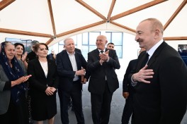 President Ilham Aliyev and First Lady Mehriban Aliyeva visited Jabrayil district-UPDATED -PHOTO 