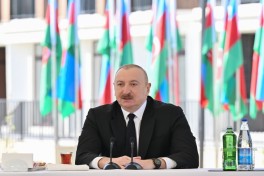 President Ilham Aliyev met with families moving to first residential complex in Zangilan - UPDATED 