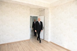President Ilham Aliyev met with families moving to first residential complex in Zangilan - UPDATED 