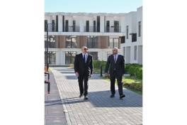 President Ilham Aliyev met with families moving to first residential complex in Zangilan - UPDATED 