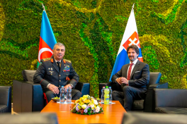 Minister of Defense of Azerbaijan pays an official visit to Slovakia