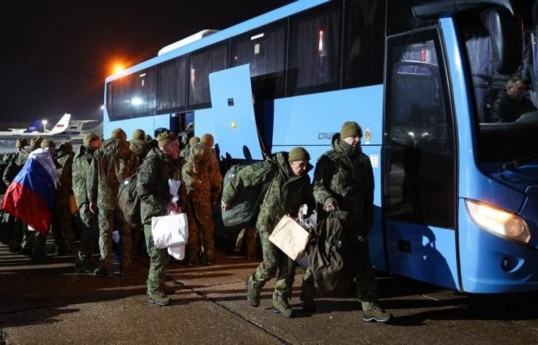 Russia returns 3,700 servicemen from captivity