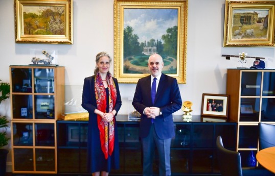 European Union’s Special Representative for the South Caucasus Magdalena Grono, Turkish President’s Chief Advisor on Foreign Policy and Security Affairs Akif Çağatay Kılıç