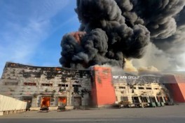 Warehouse fire in Baku brought under control, 2 helicopters involved -PHOTO  -UPDATED - 4   -VIDEO 