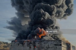 Warehouse fire in Baku brought under control, 2 helicopters involved -PHOTO  -UPDATED - 4   -VIDEO 