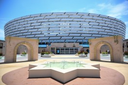 President Ilham Aliyev reviews preparations for WUF13 at Baku Olympic Stadium - PHOTO 
