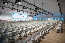 President Ilham Aliyev reviews preparations for WUF13 at Baku Olympic Stadium - PHOTO 