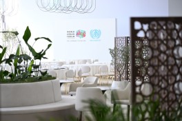 President Ilham Aliyev reviews preparations for WUF13 at Baku Olympic Stadium - PHOTO 