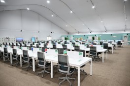 President Ilham Aliyev reviews preparations for WUF13 at Baku Olympic Stadium - PHOTO 