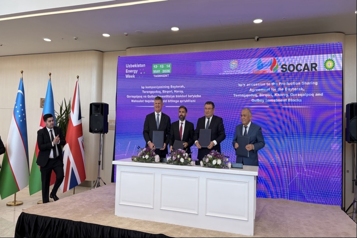 bp enters North Ustyurt PSA in Uzbekistan