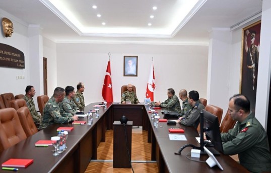Azerbaijani and Turkish representatives hold a meeting within “EFES - 2026” exercise