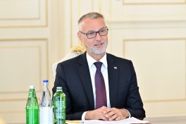 President Ilham Aliyev received delegation led by Speaker of National Council of Slovakia VIDEO