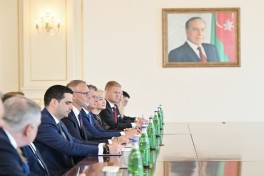 President Ilham Aliyev received delegation led by Speaker of National Council of Slovakia VIDEO