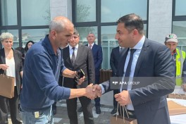 Families receive house keys in Shukurbeyli village of Jabrayil - UPDATED  - PHOTO 