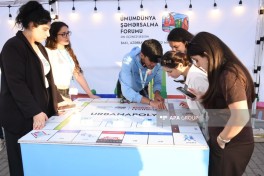 Public program held at Baku Seaside Boulevard within WUF13 Festival framework-PHOTO 