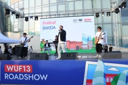 Public program held at Baku Seaside Boulevard within WUF13 Festival framework-PHOTO 