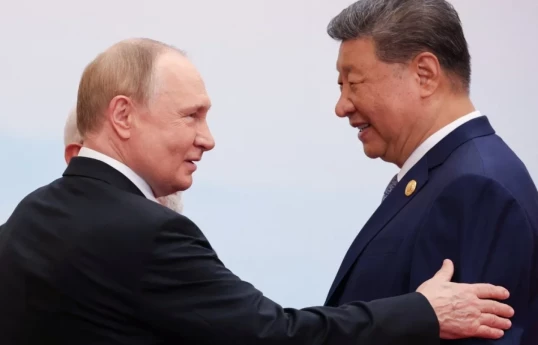 Russian leader Vladimir Putin, Xi Jinping, President of the People's Republic of China