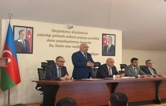 First relocation will take place in the villages of Boyuk Galaderesi and Kichik Galaderesi in Shusha